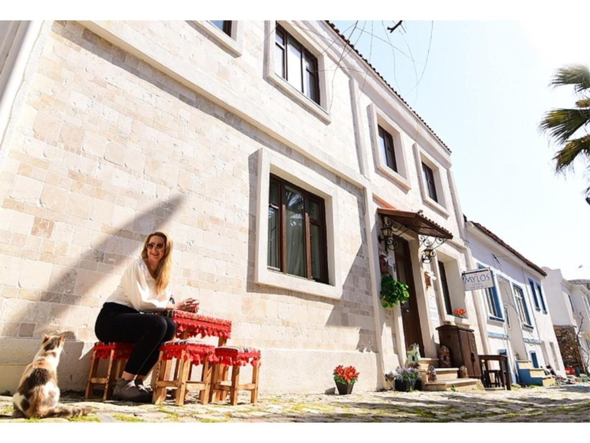 Mylos Otel Bozcaada Bagian luar foto